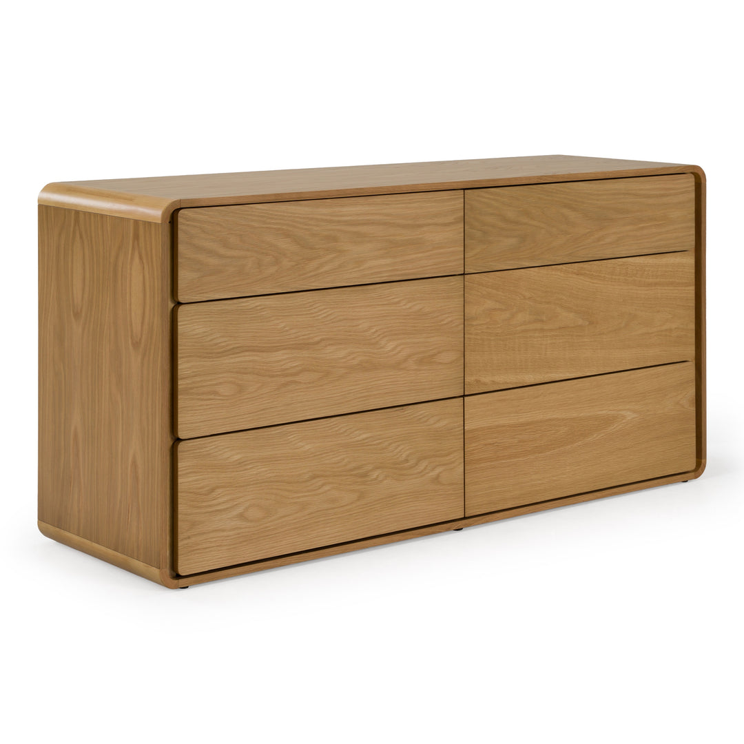 Dustin - Modern Natural Oak Dresser