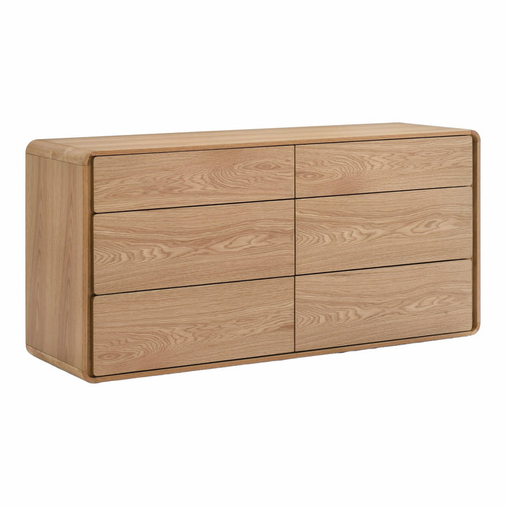 Dustin - Modern Natural Oak Dresser - View 2