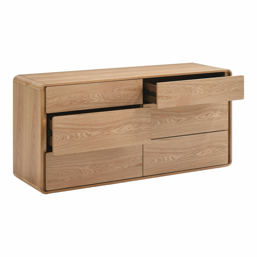 Dustin - Modern Natural Oak Dresser