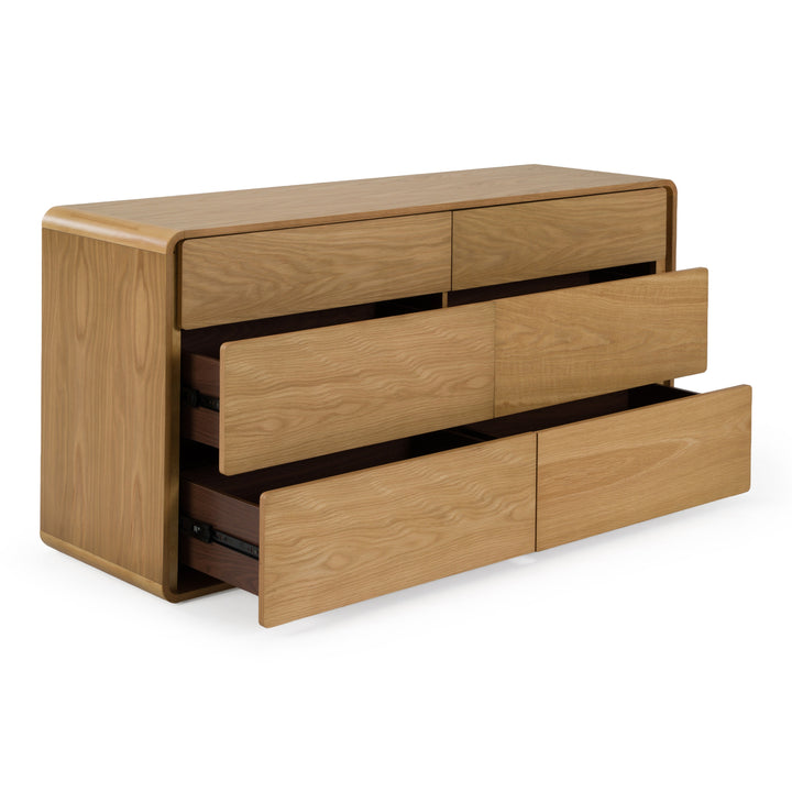 Dustin - Modern Natural Oak Dresser