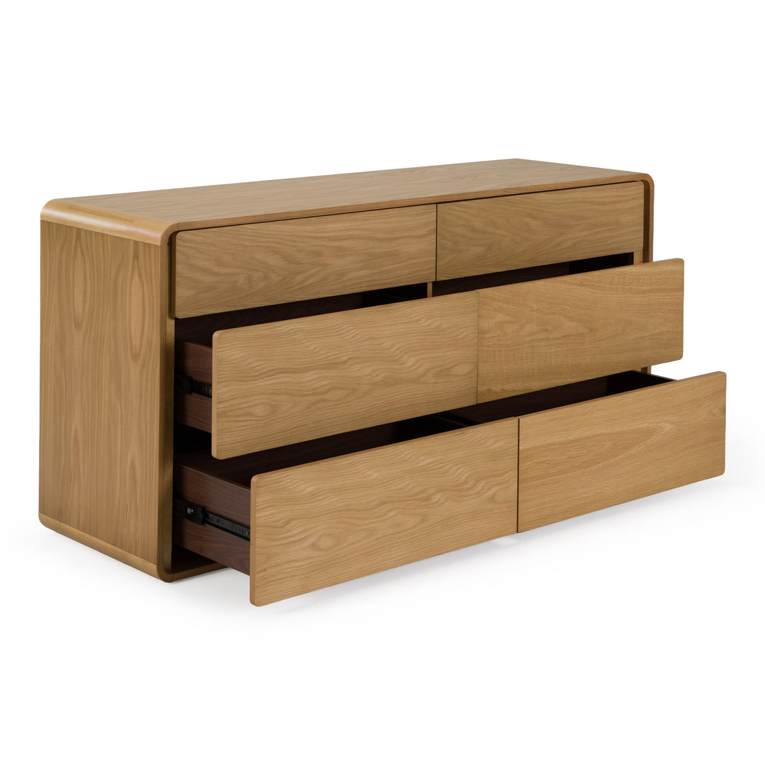 Dustin - Modern Natural Oak Dresser