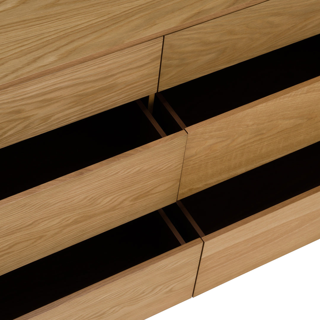Dustin - Modern Natural Oak Dresser