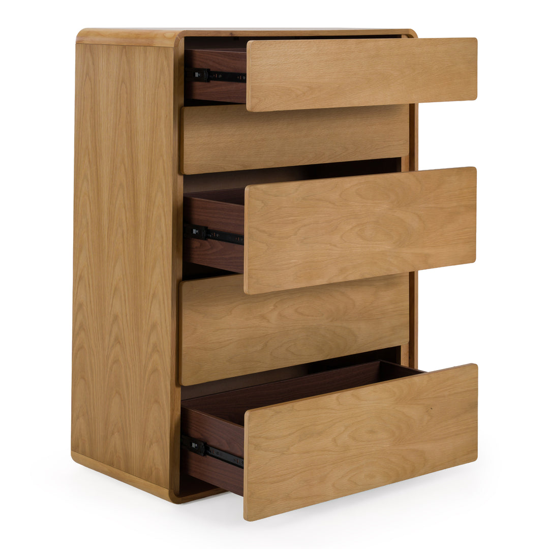 Dustin - Modern Natural Oak Chest