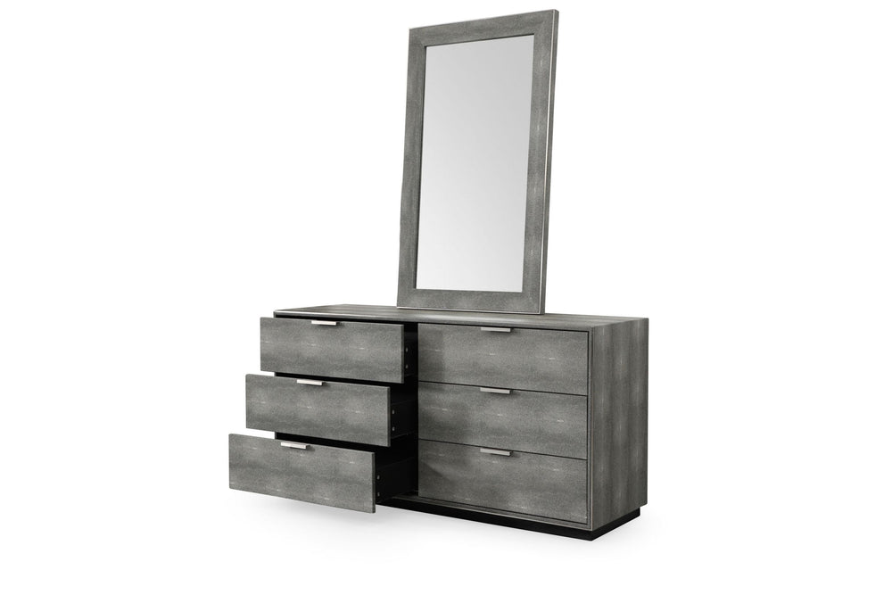 Dynasty - Modern Shagreen Dresser