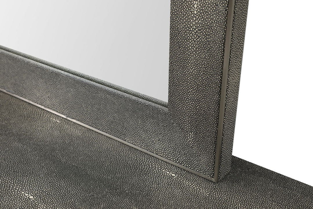 Dynasty - Modern Shagreen Mirror
