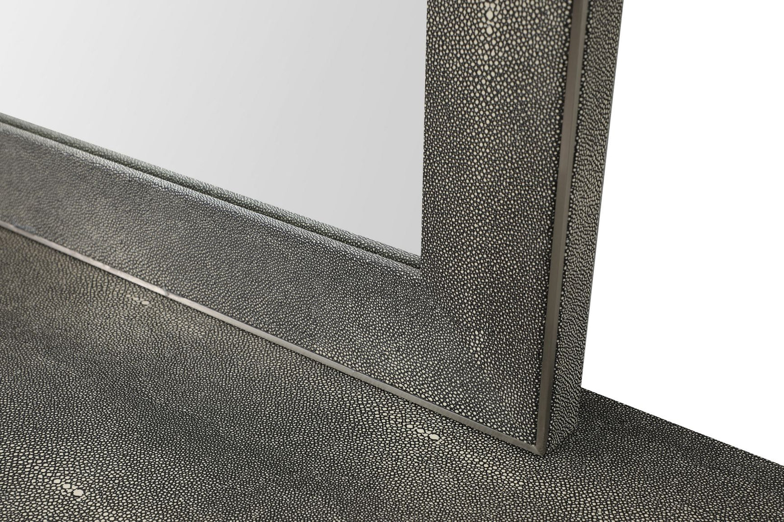 Dynasty - Modern Shagreen Mirror