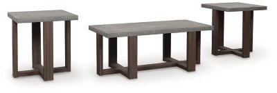 Dynnford Table (Set of 3) - Dark Gray | Ashley Furniture