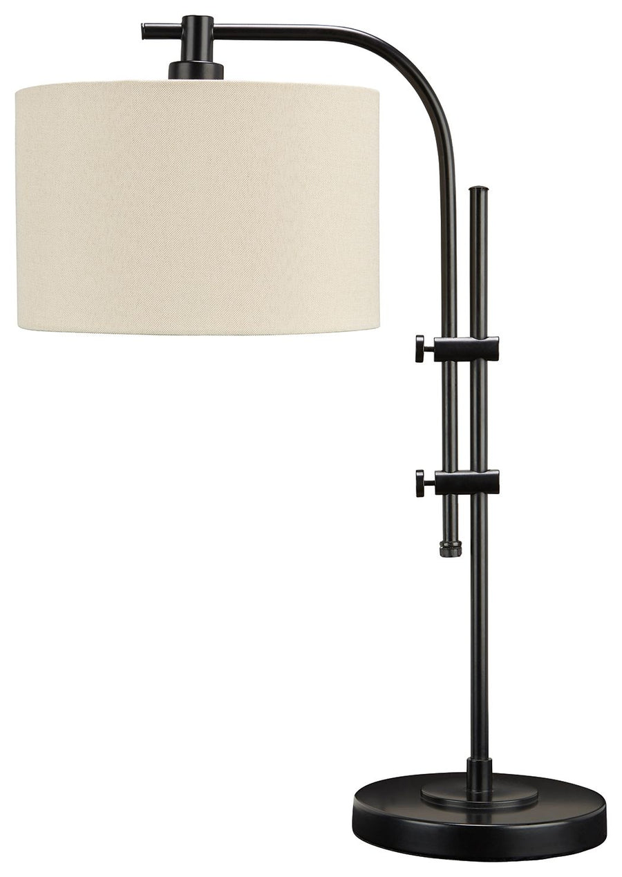 Baronvale - Metal Accent Lamp  - Black