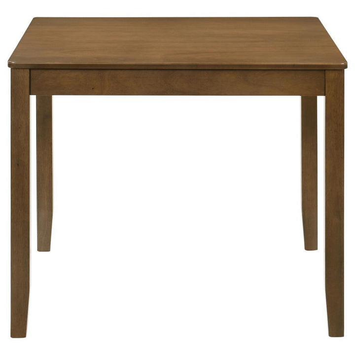 Parkwood - 5 Piece Square Dining Table Set - Honey Brown