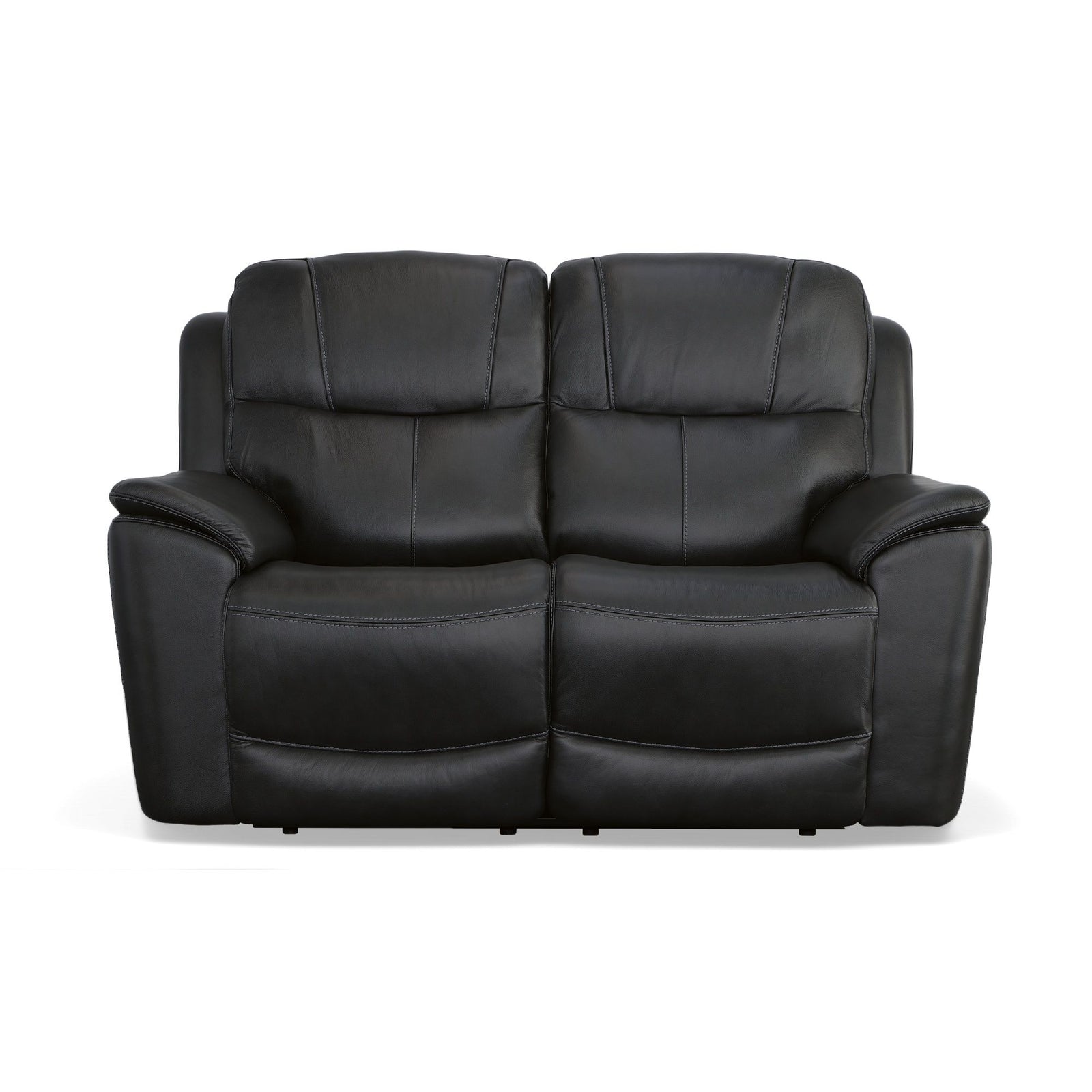 Crew  Power Reclining Loveseat With Power Headrests & Lumbar  Raven