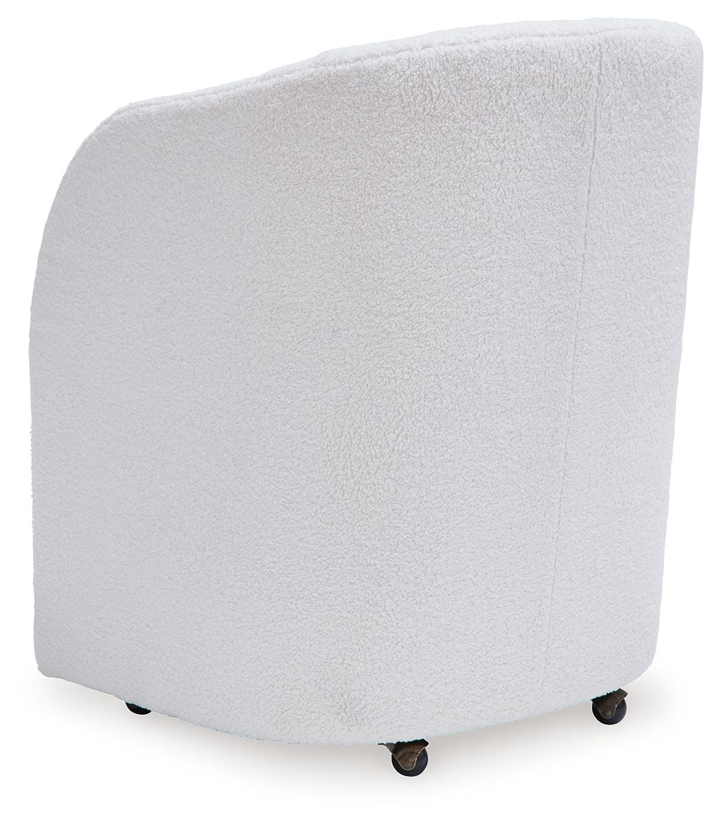 ashley-rowanbeck-dining-chair-with-casters