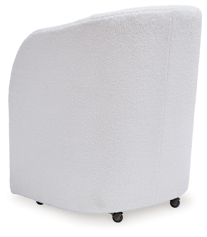 ashley-rowanbeck-dining-chair-with-casters