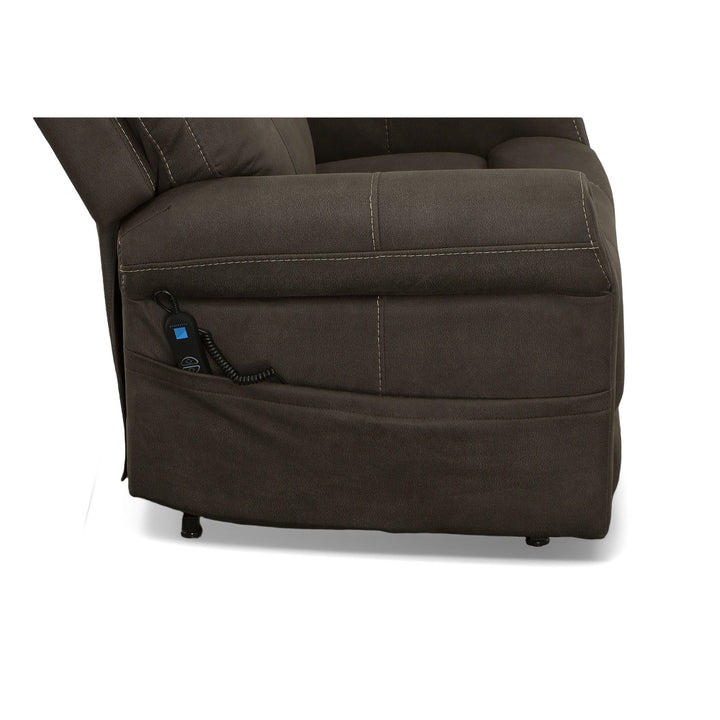 Jenkins Fabric Power Lift Recliner with Right