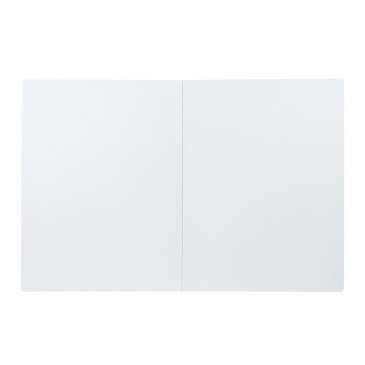 Kamaile - Dining Table With Leaf - White High Gloss