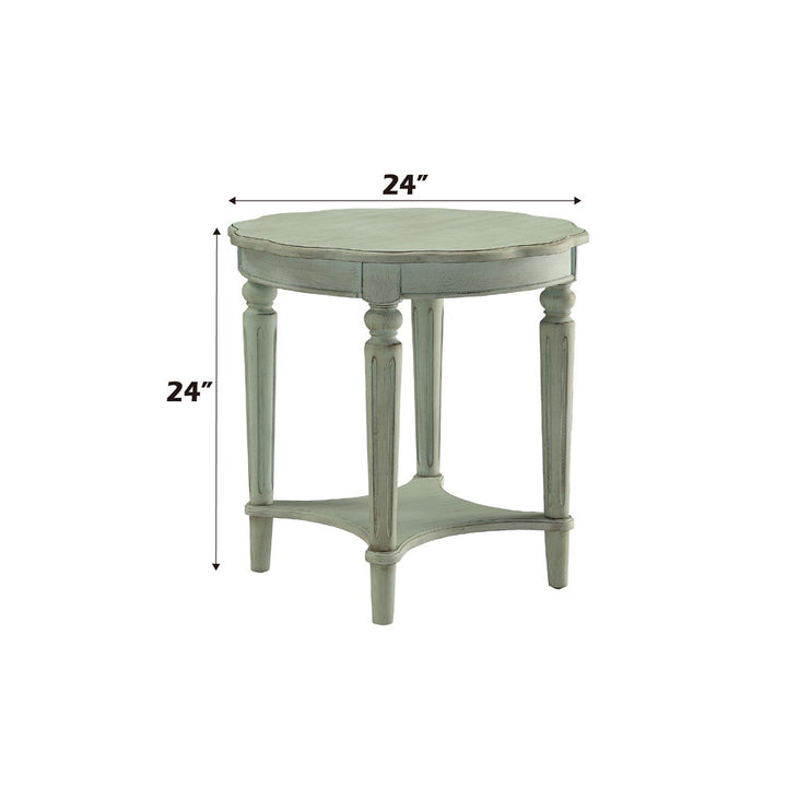 Fordon - End Table - French Antique Green