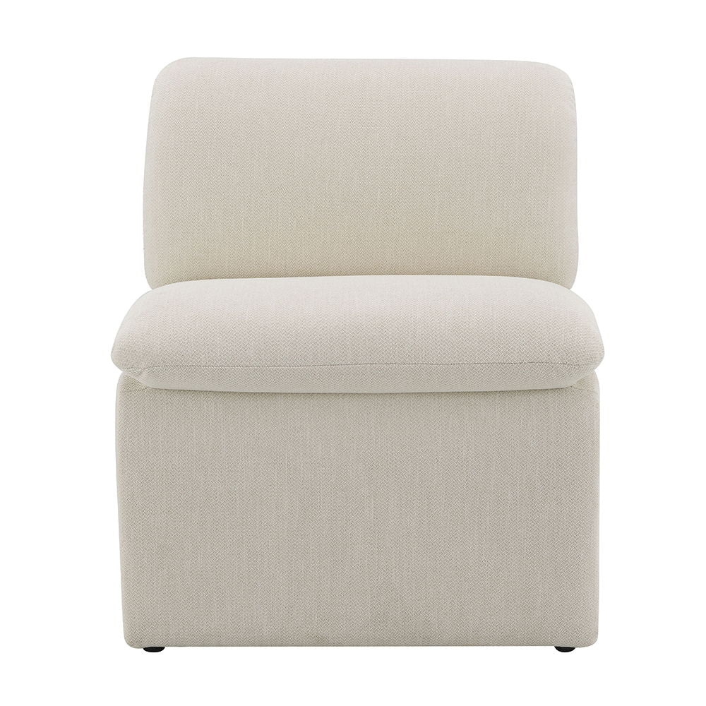 Jaeda - Accent Chair - Ivory Boucle