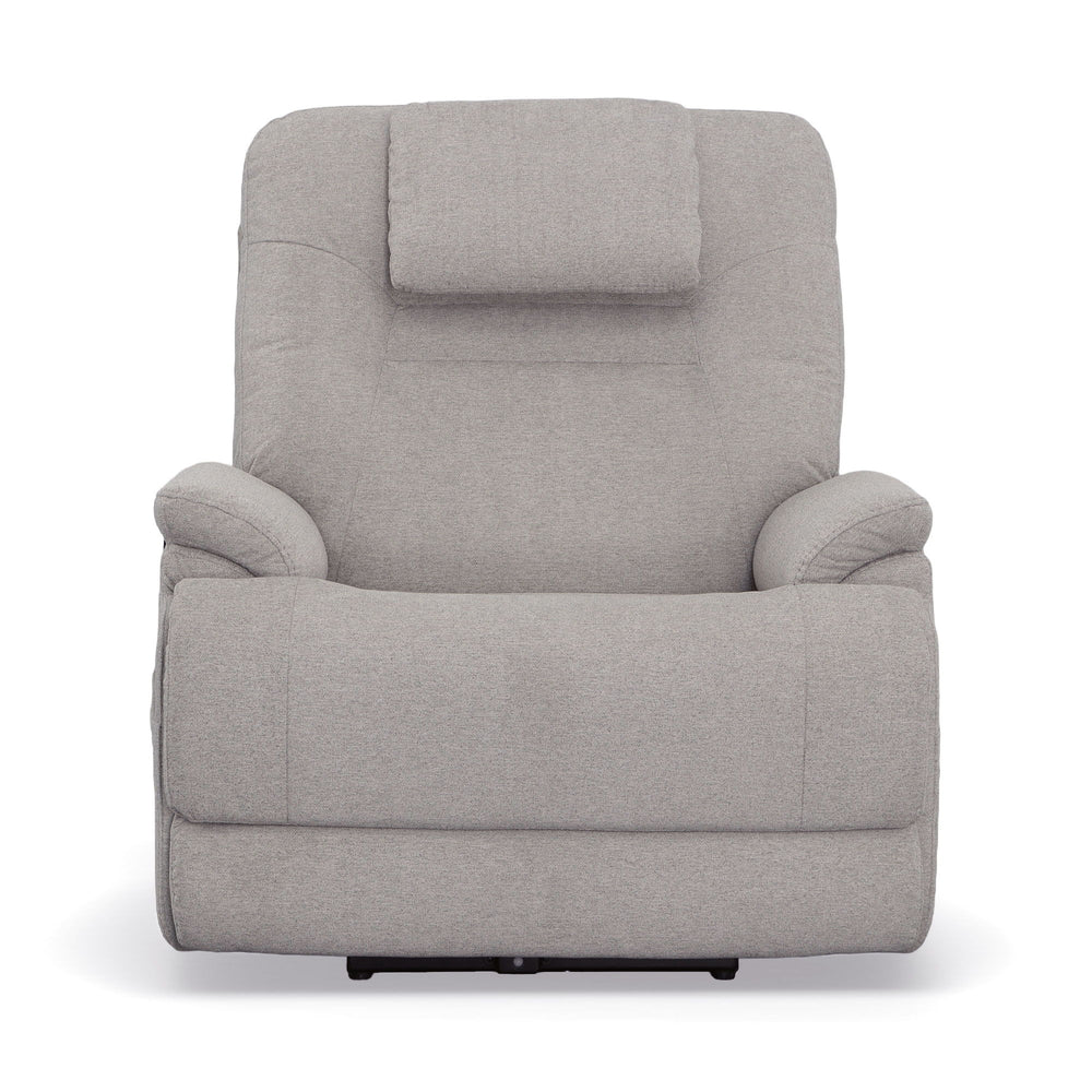 Zecliner Model 2 Fabric Power Sleep Recliner with Power Headrest & Lumbar