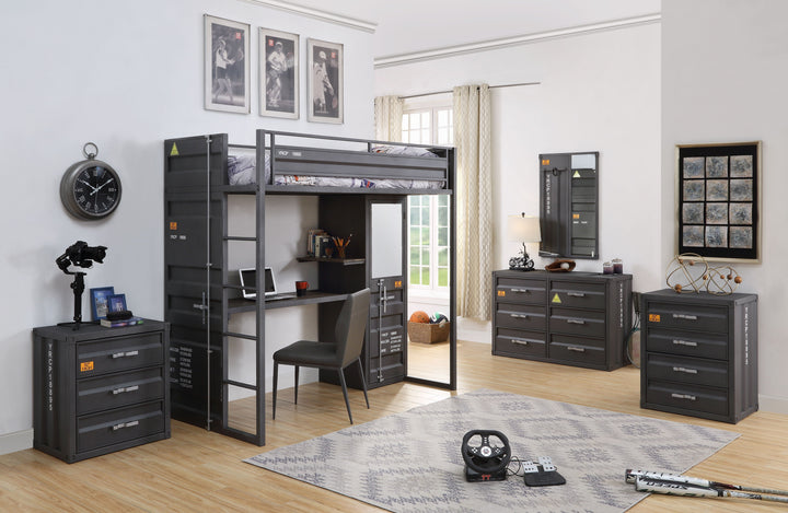 Cargo - Chest With 4 Drawers - Gunmetal