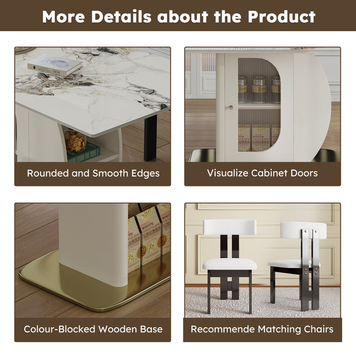 7-piece-burnt-stone-dining-set-gold-base-velvet-chairs