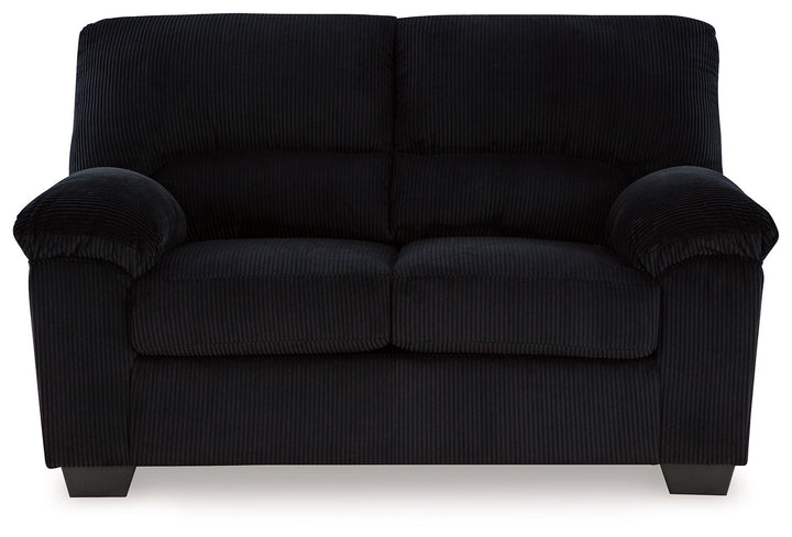 Simplejoy - Loveseat - Onyx