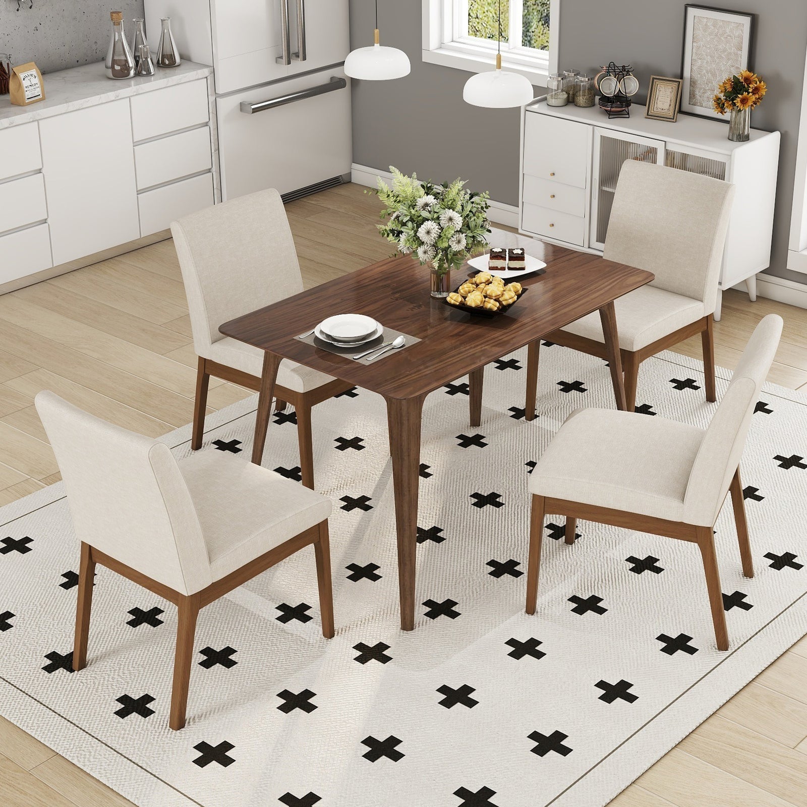 mid-century-modern-5-piece-dining-set