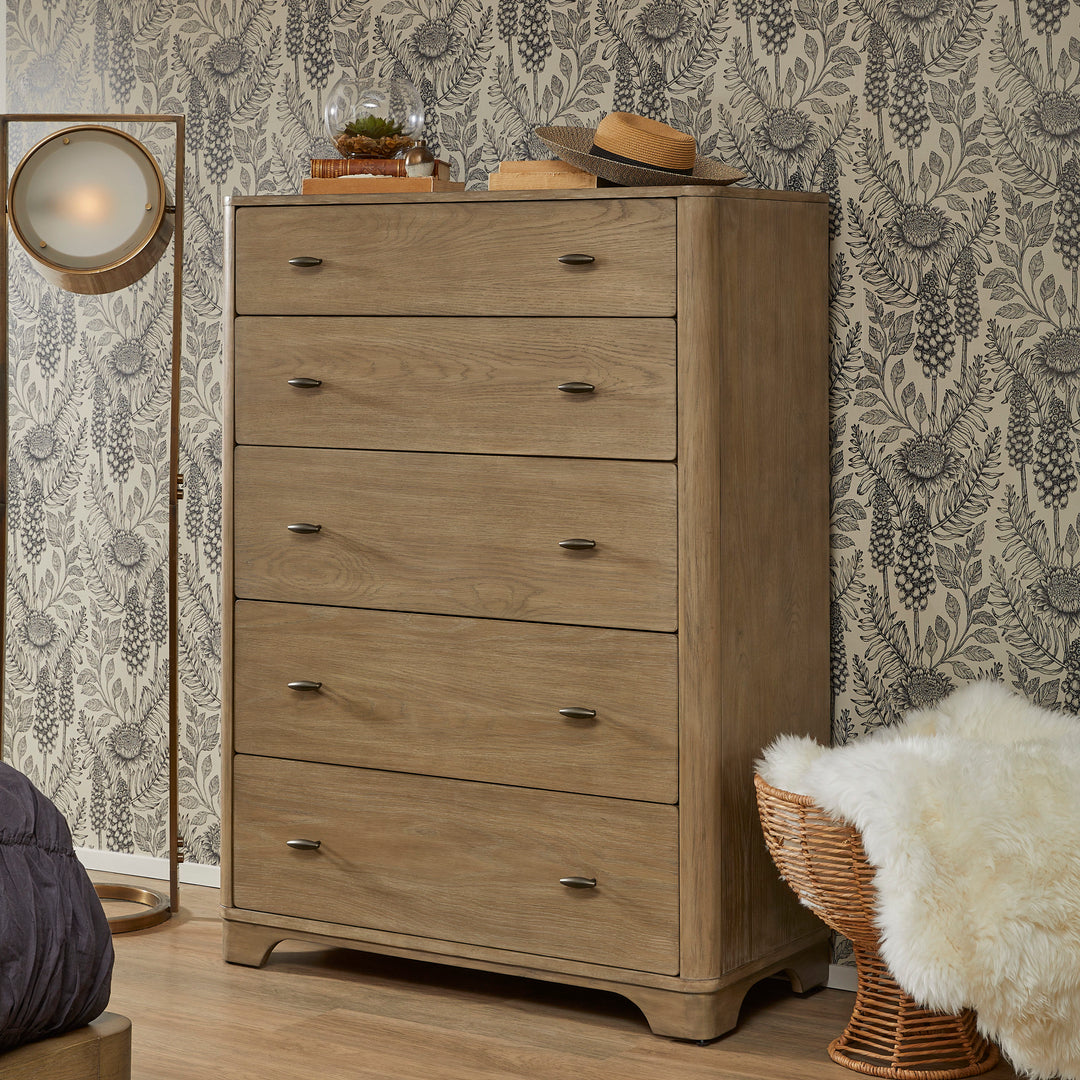 Normandy  Drawer Chest  Light Brown