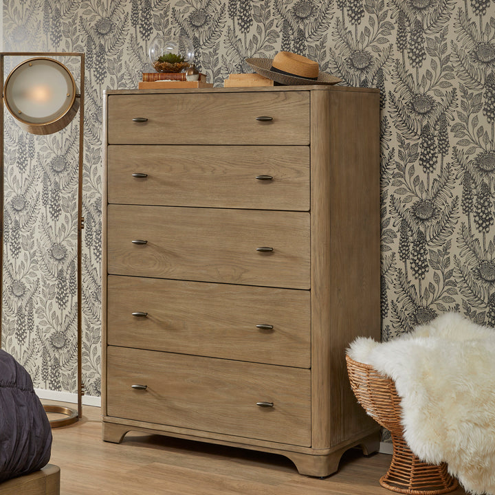 Normandy  Drawer Chest  Light Brown