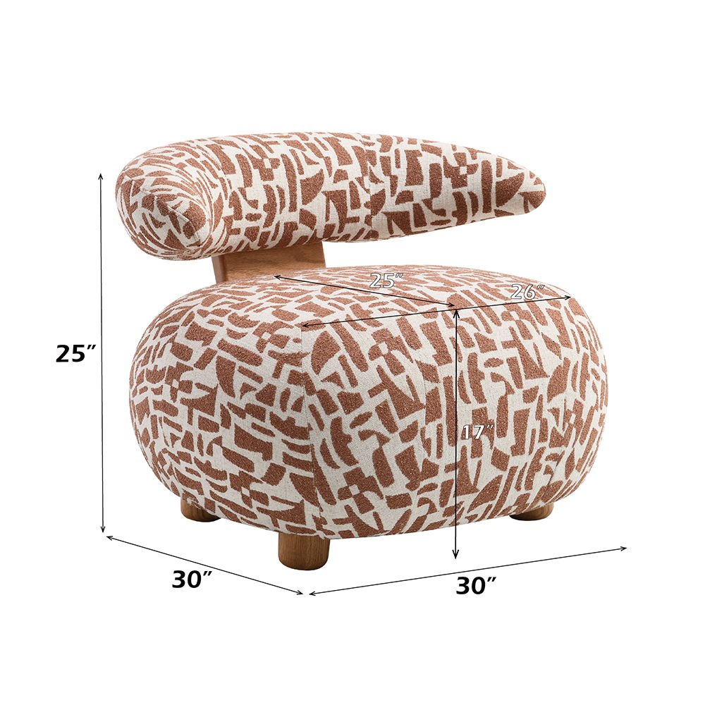 Lynn - Accent Chair - Brown