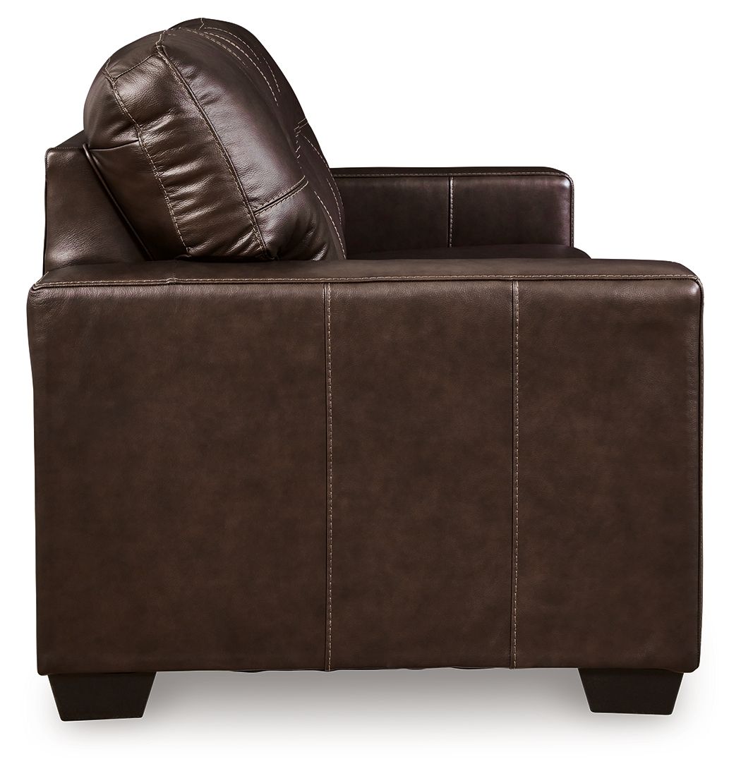 Santorine - Queen Sofa Sleeper - Dark Brown by Ashley Furniture product image
