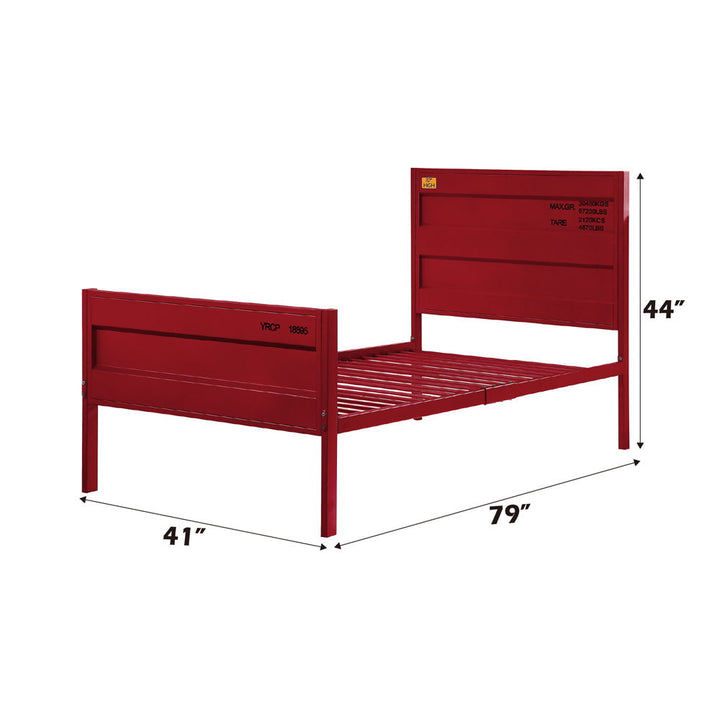 Cargo - Twin Bed - Red