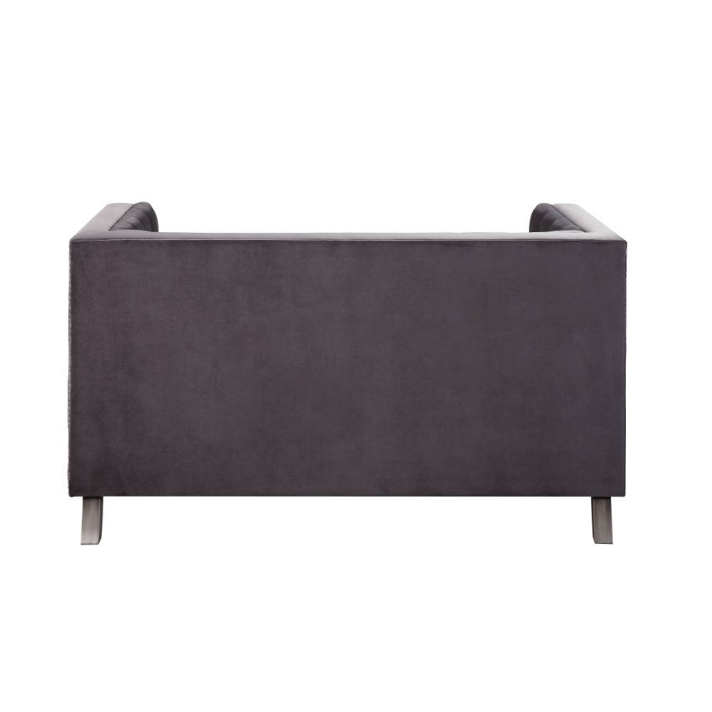 hegio-loveseat-with-2-pillows-gray-velvet