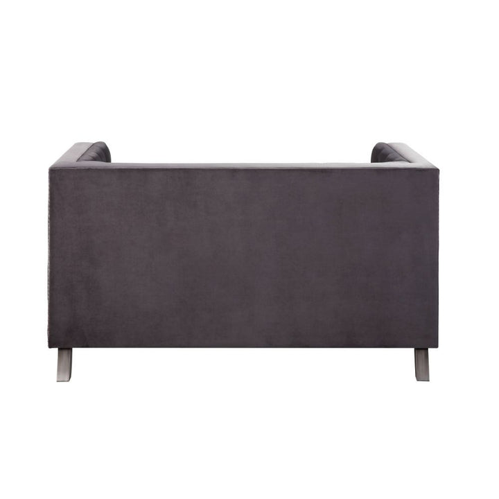 hegio-loveseat-with-2-pillows-gray-velvet