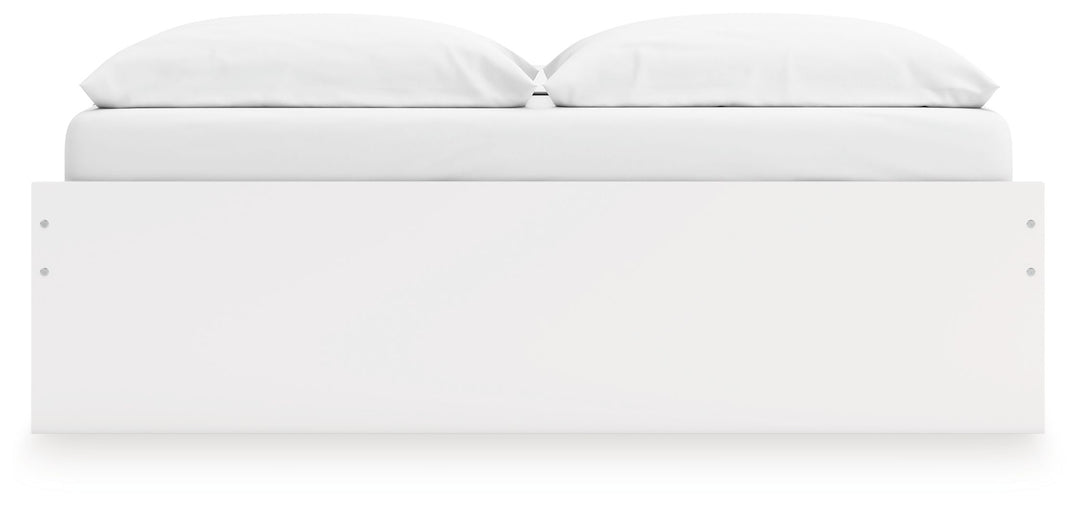 Onita - King Platform Bed - White by Ashley Furniture product image