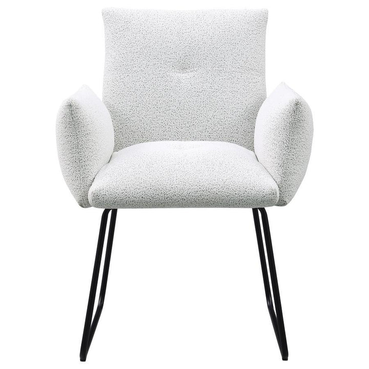 Ackland - Upholstered Dining Side Chair  - Light Gray