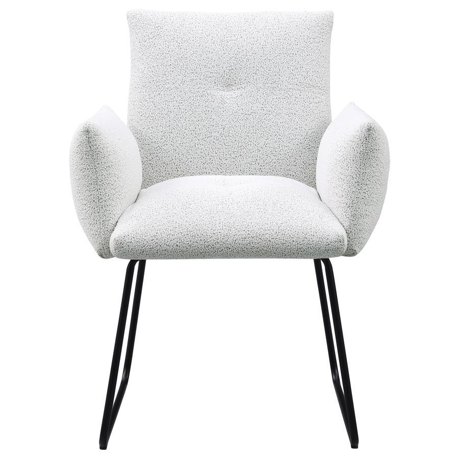 Ackland - Upholstered Dining Side Chair  - Light Gray