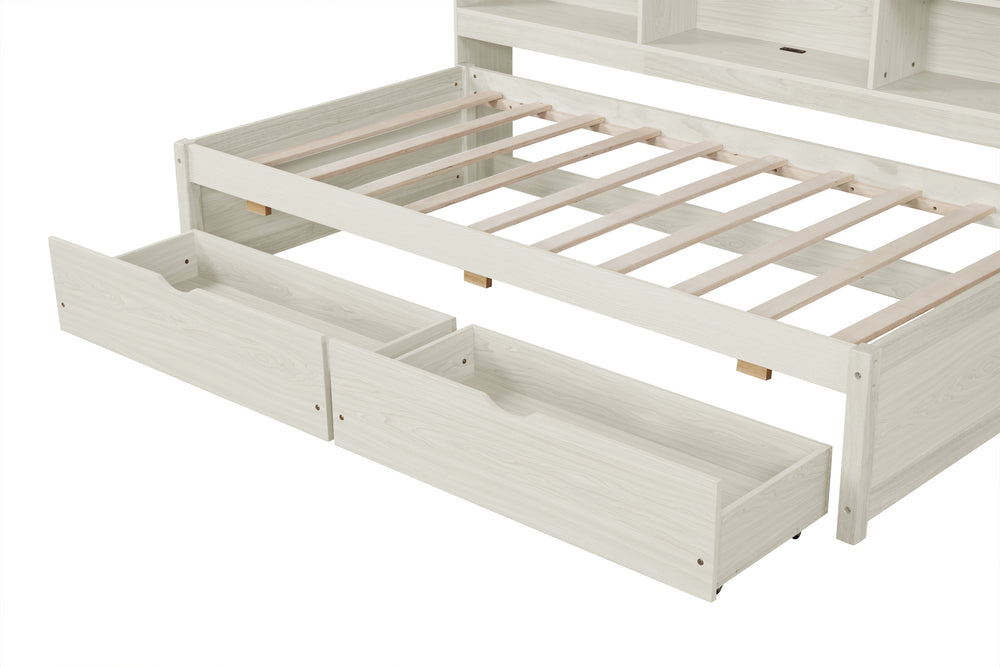 twin-size-bed-frame-with-side-bookshelves-two-drawers-and-built-in-usb-port-creamy-white-color