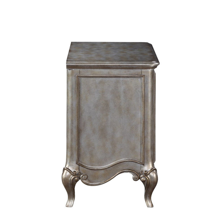 Esteban - 28" Nightstand - Antique Champagne