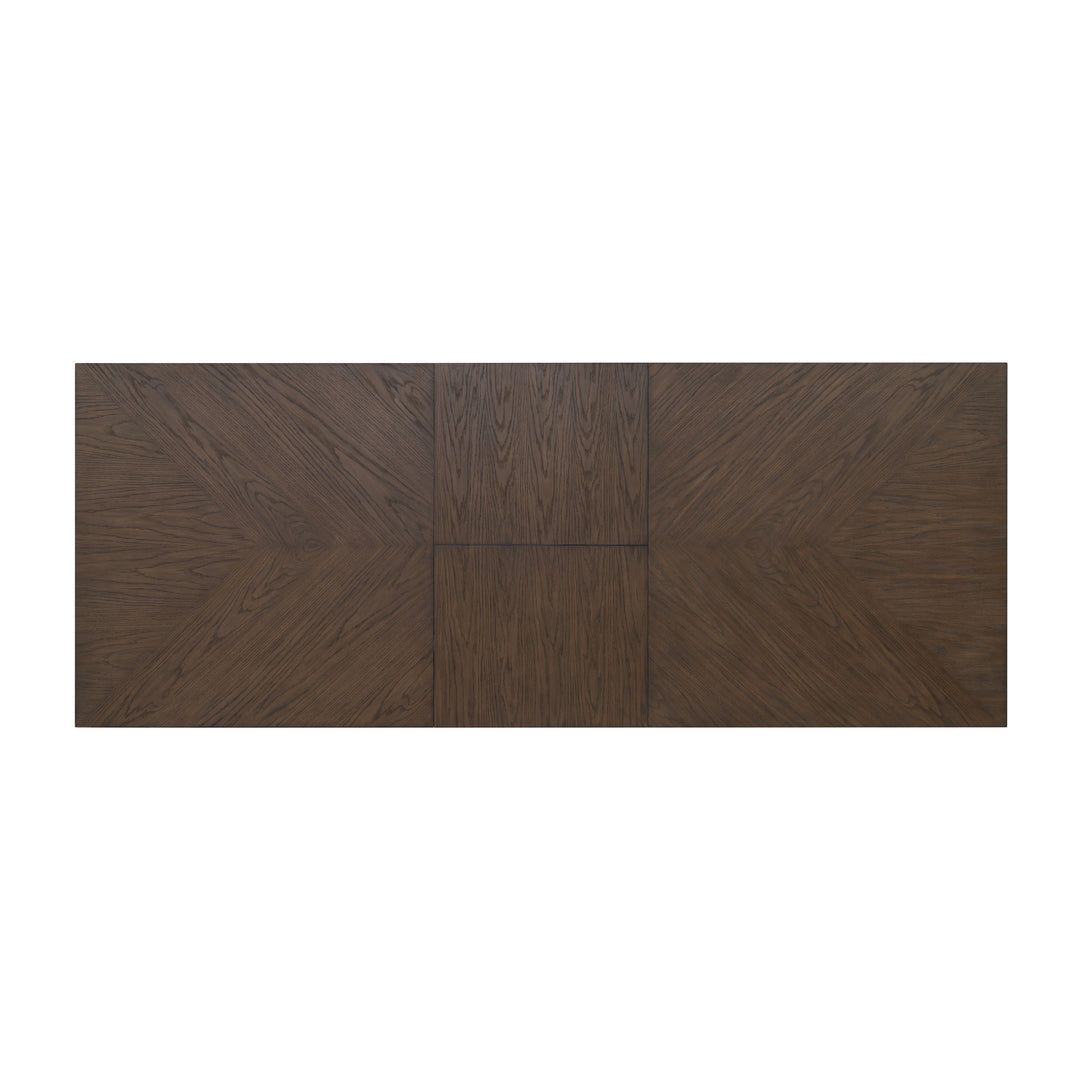 Flexsteel W1013-831 Athens  Rectangular Dining Table  Chocolate Brown
