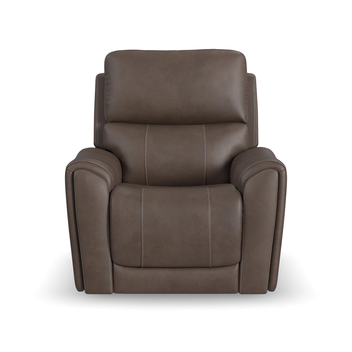 Carter Fabric Power Recliner with Power Headrest & Lumbar in Cappuccino