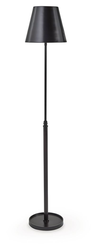 Wimner - Metal Floor Lamp - Antique Bronze Finish by Ashley Furniture product image