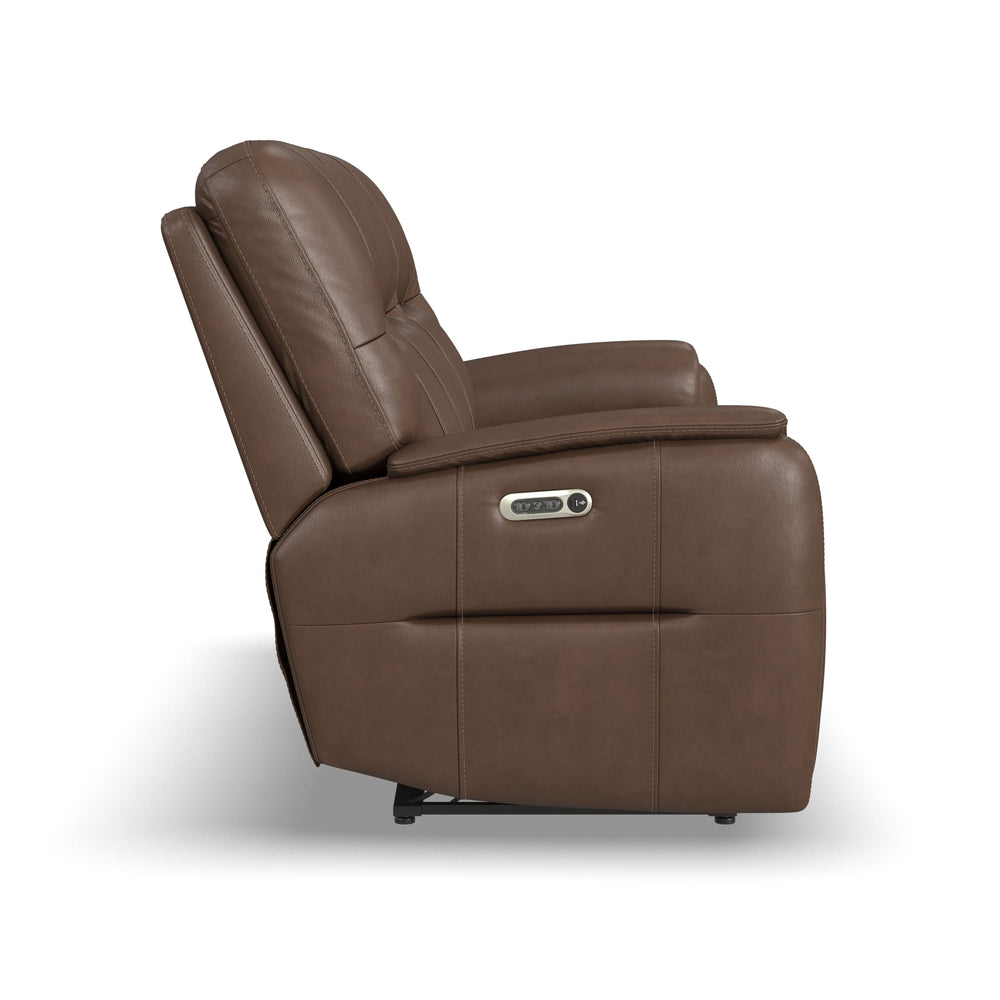 Wilson Power Reclining Sofa With Power Headrests Café