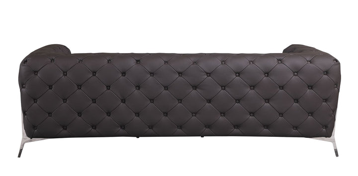 DivanItalia 970 2-Piece Sofa Set in Top-Grain Italian Leather - Brown