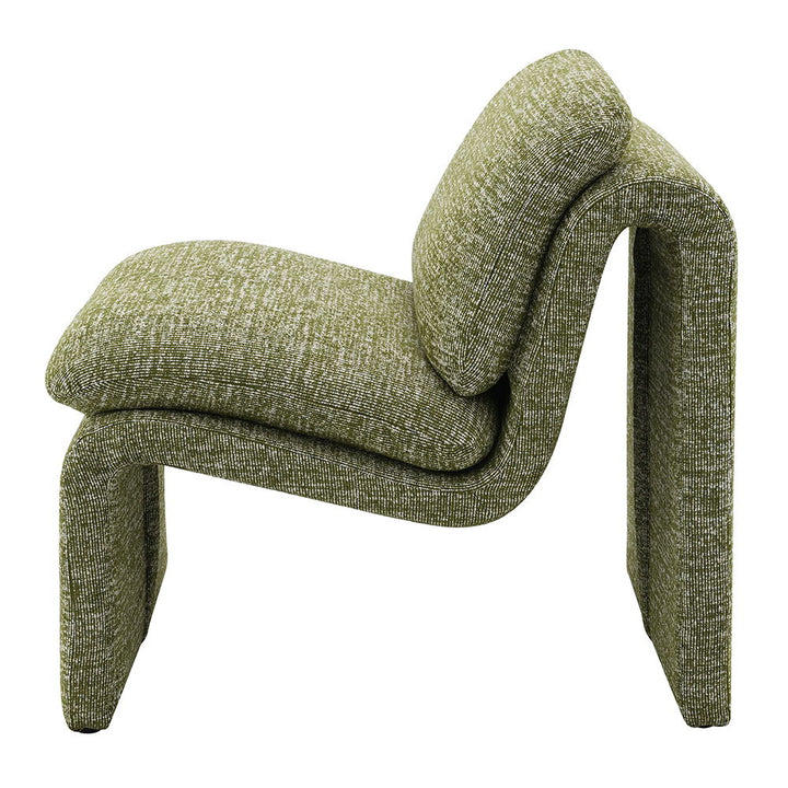 Jaeda - Accent Chair - Green Boucle