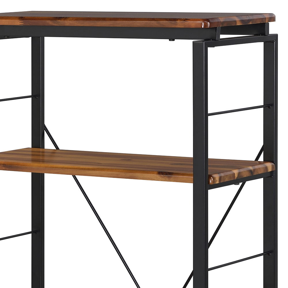 Jurgen - Bookshelf - Oak & Black