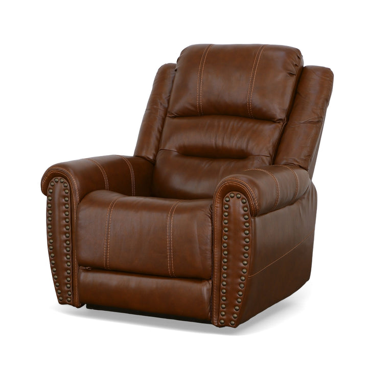 Oscar Leather Power Lift Recliner with Right