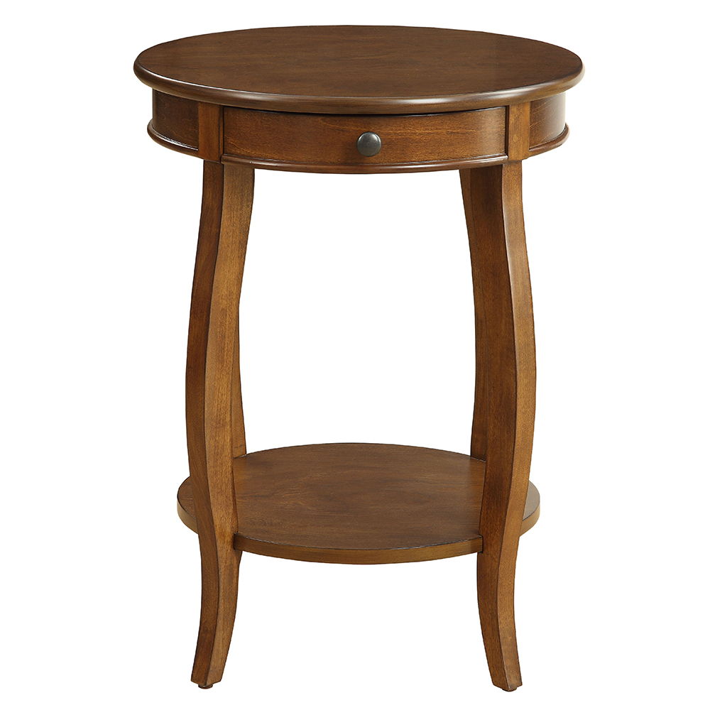 Alysa - Accent Table - Walnut