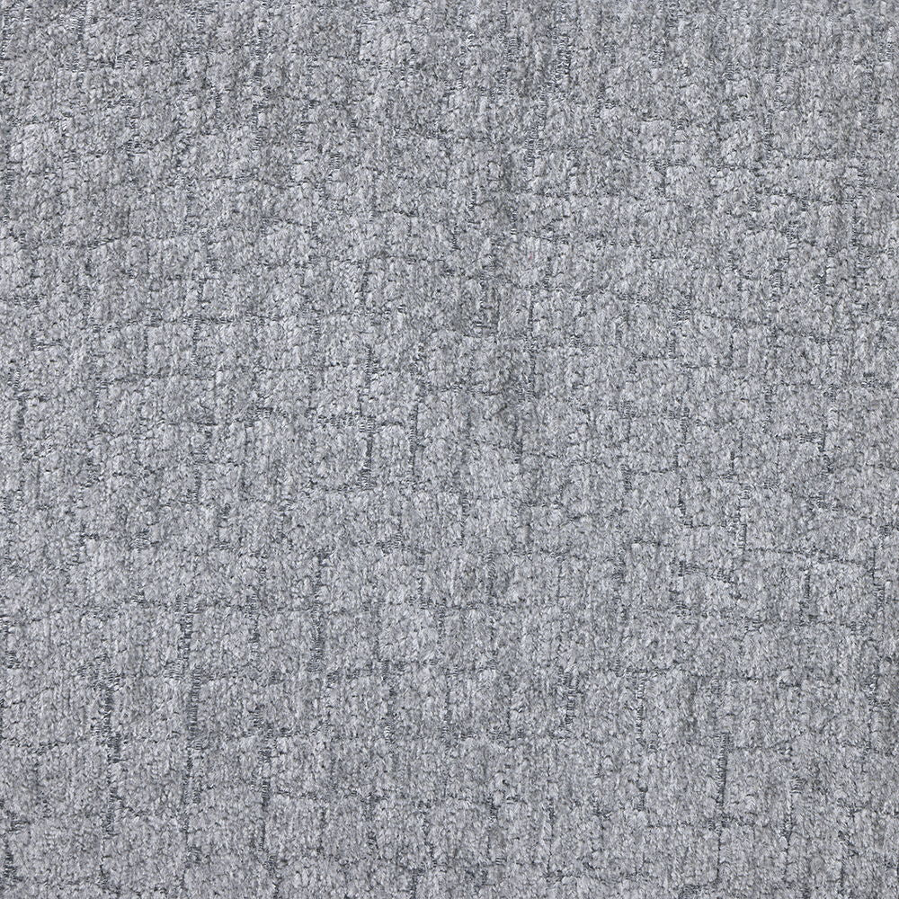 Fullar - Modular Console With Wireless Charger - Light Gary Chenille