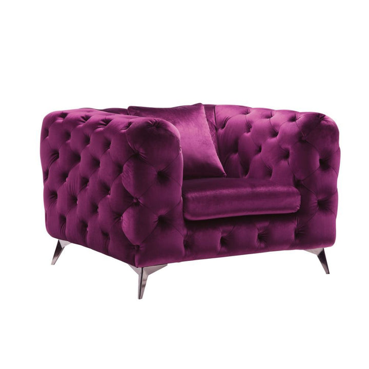 Atronia - Chair - Purple Velvet