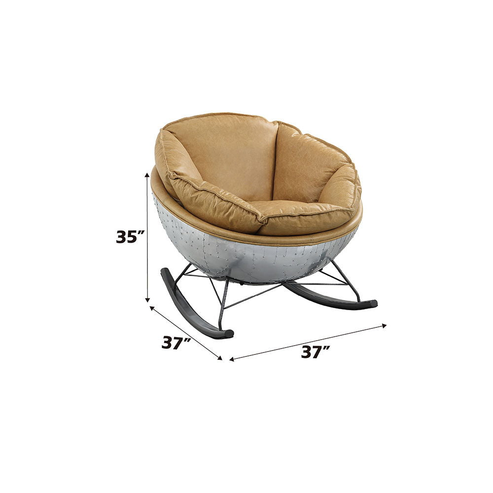 Pippin - Accent Chair - Morocco Top Grain Leather