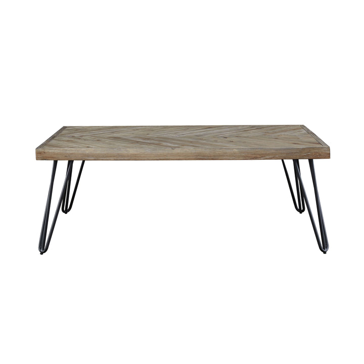 Modus Furniture Dvv121 Everson Solid Fir Coffee Table In Sand Dollar